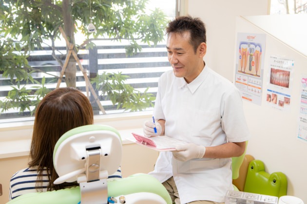 納得いくまで丁寧に説明します